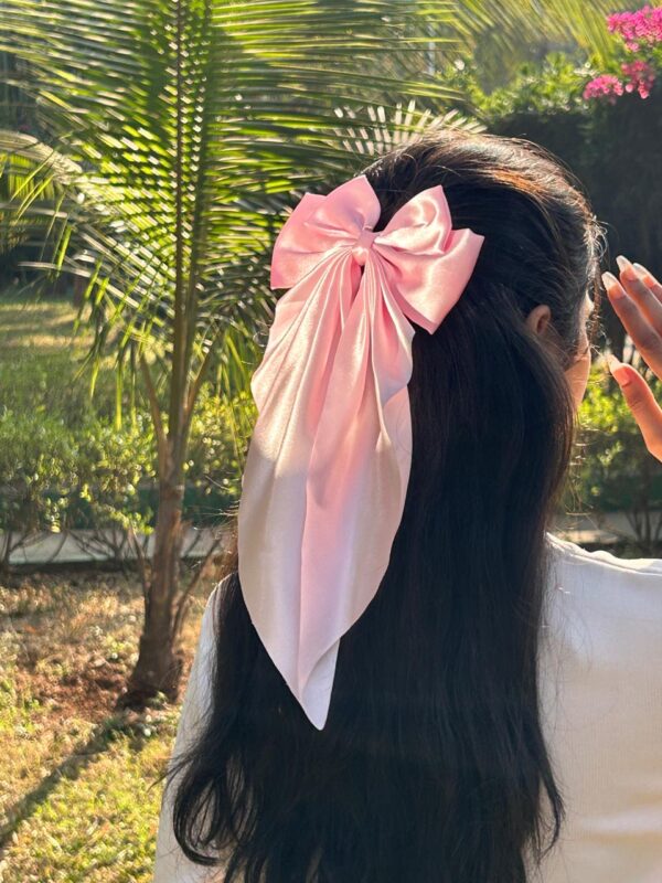 Cotton Candy - Long Tail Bow