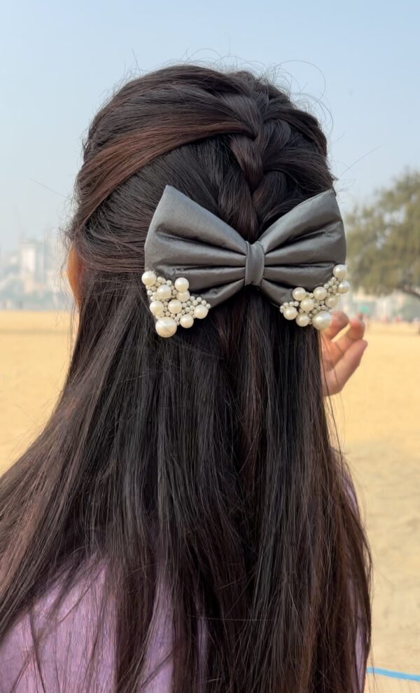 Twilight Grey - Pearl Bow - Image 2